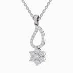 0.98 Carat 14K - White Gold