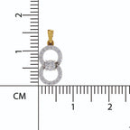 Refined Diamond Pendant