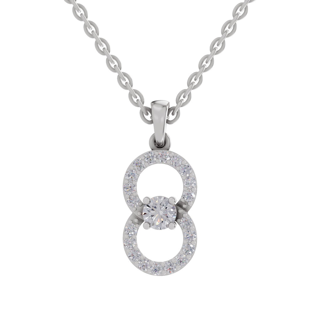0.53 Carat 14K - White Gold