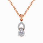 1.11 Carat Pear Shaped 14K - Rose Gold