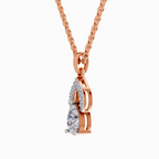 1.11 Carat Pear Shaped 14K - Rose Gold
