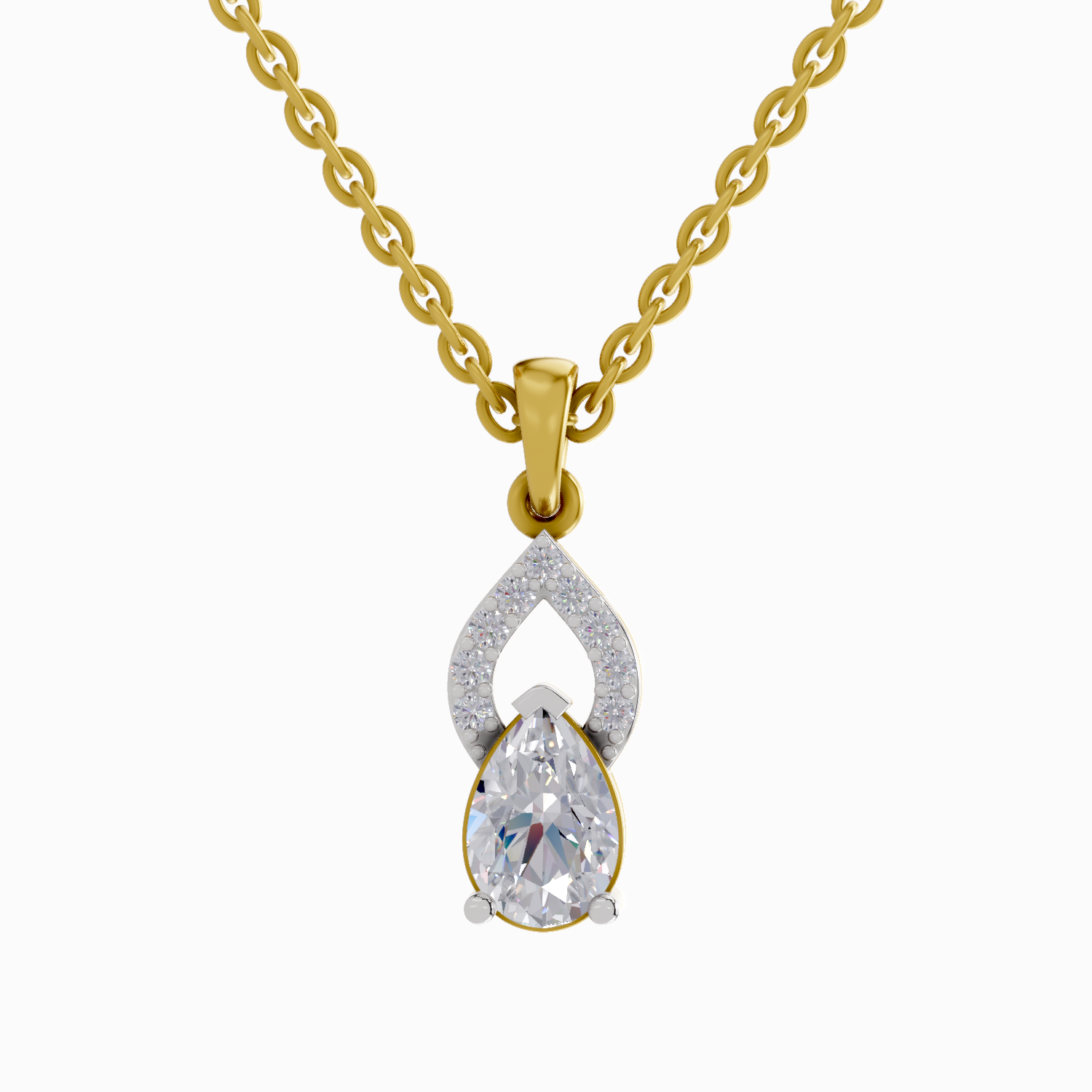 1.11 Carat Pear Shaped 14K