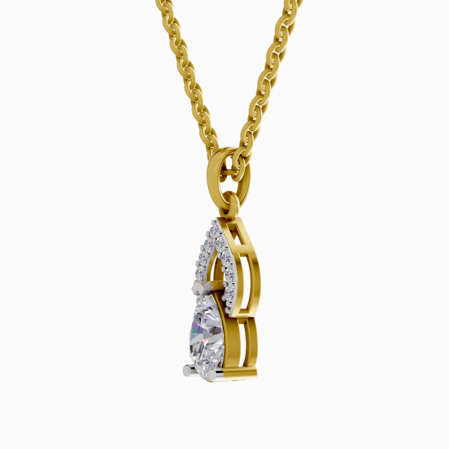 1.11 Carat Pear Shaped 14K