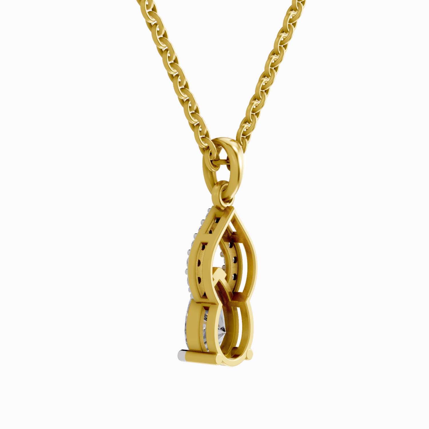 1.11 Carat Pear Shaped 14K