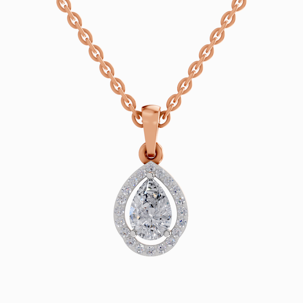 1.2 Carat Pear Shaped 14K - Rose Gold