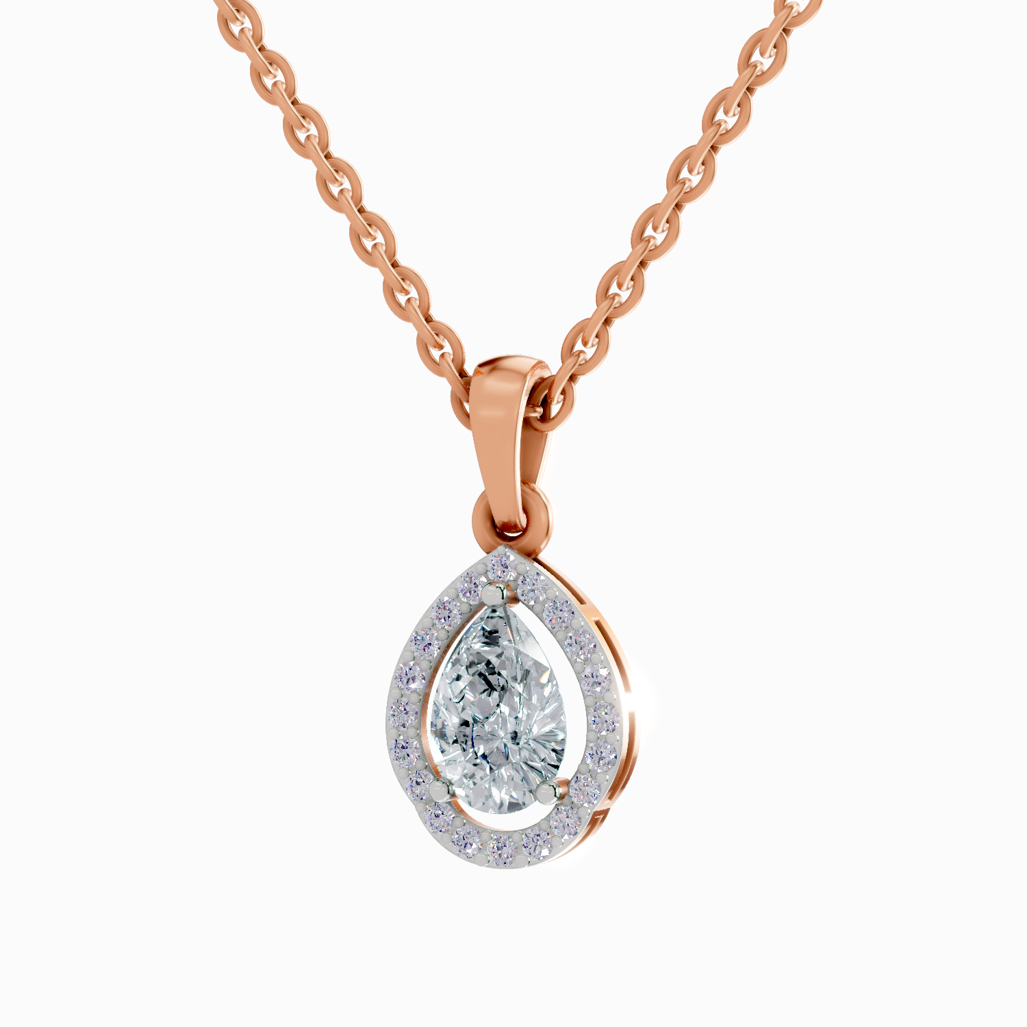 1.2 Carat Pear Shaped 14K - Rose Gold
