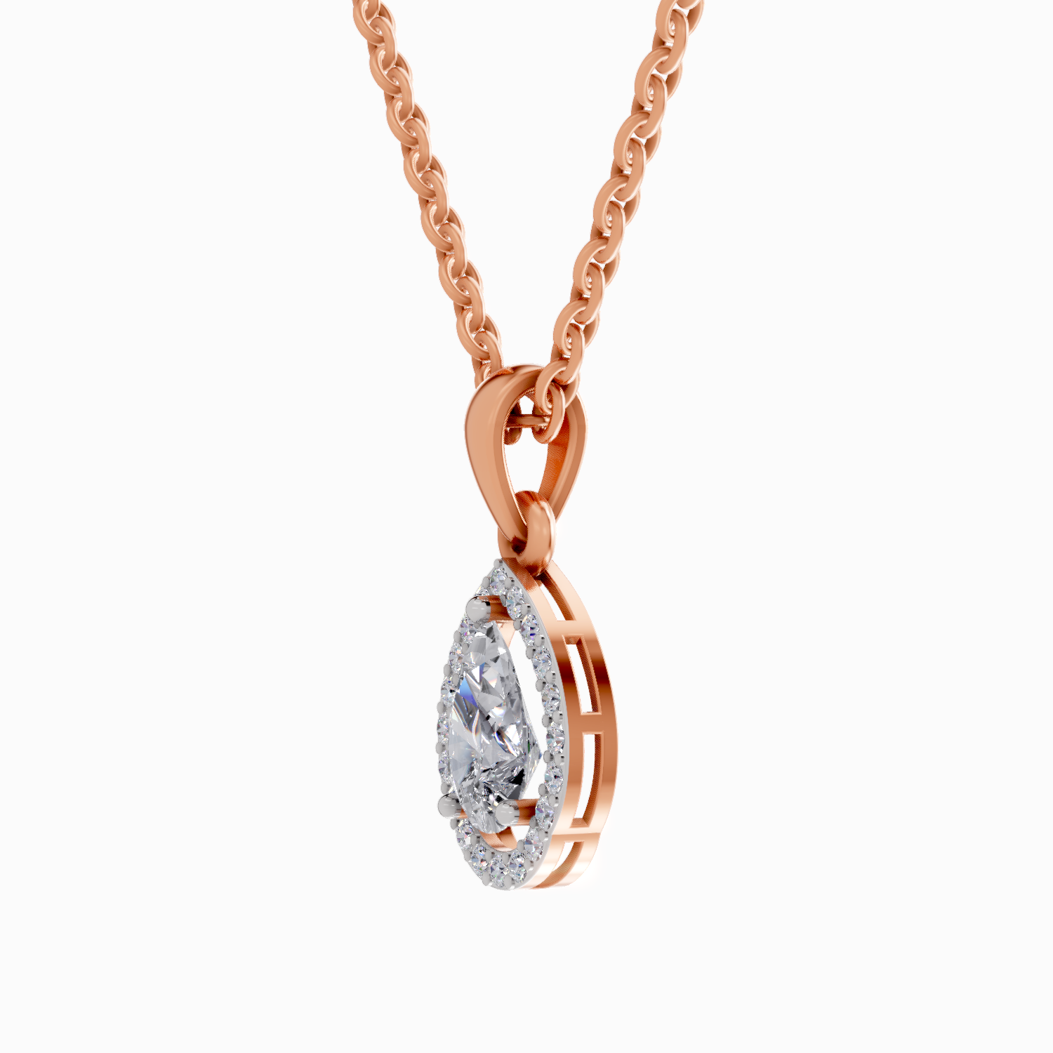 1.2 Carat Pear Shaped 14K - Rose Gold