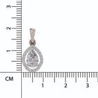 Resplendent Pear Diamond Pendant
