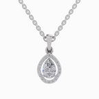 1.2 Carat Pear Shaped 14K - White Gold