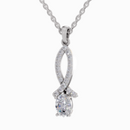 1.45 Carat Oval Shaped 14K - White Gold