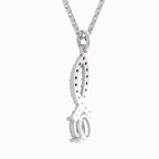 1.45 Carat Oval Shaped 14K - White Gold