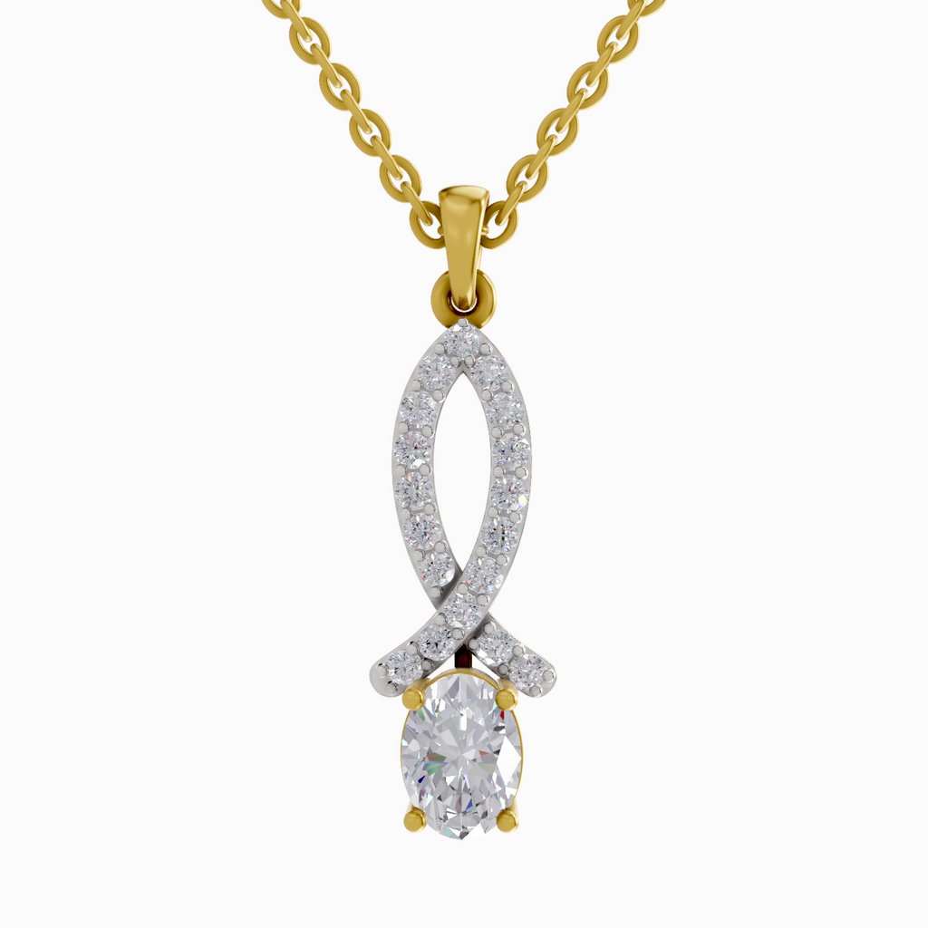 1.45 Carat Oval Shaped 14K
