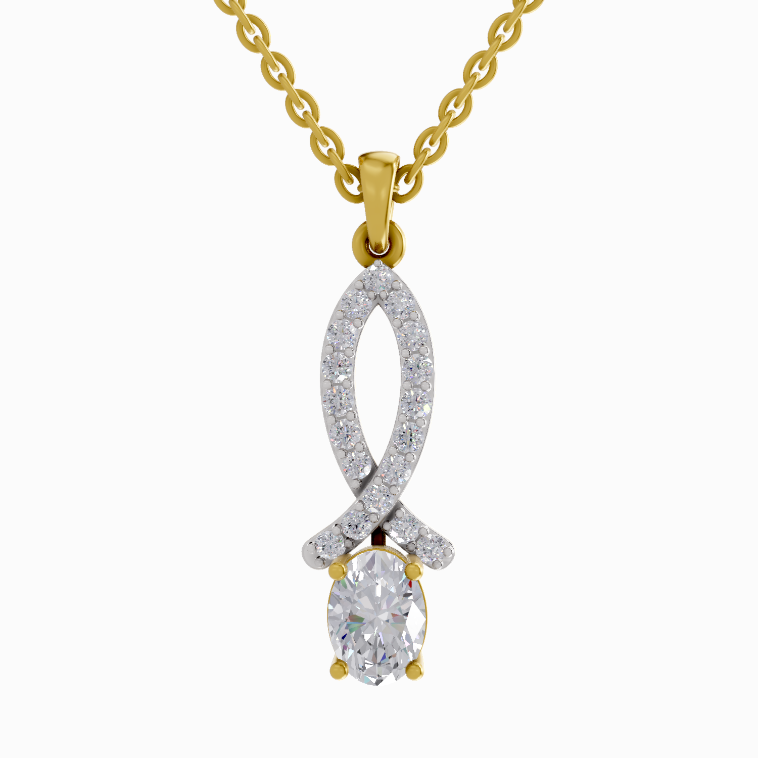 1.45 Carat Oval Shaped 14K