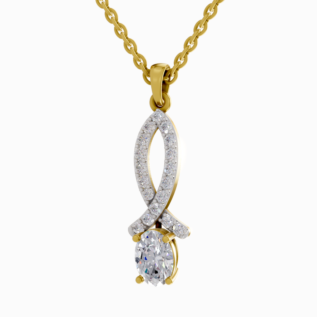 1.45 Carat Oval Shaped 14K