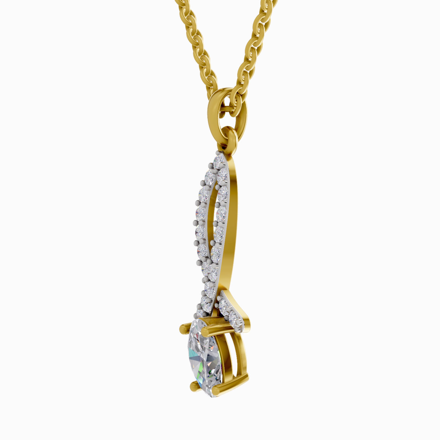 1.45 Carat Oval Shaped 14K
