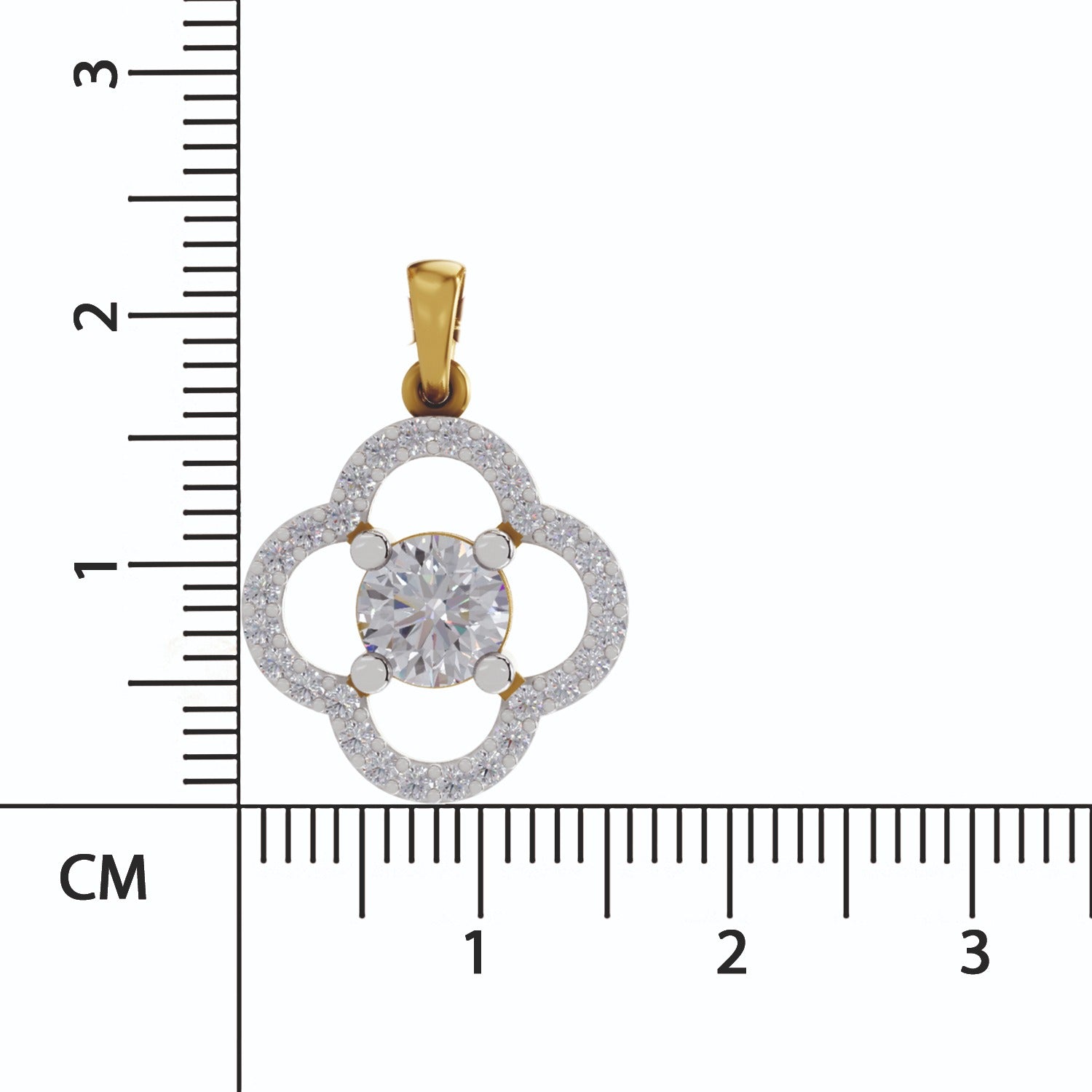 Dazzling Heritage Diamond Pendant