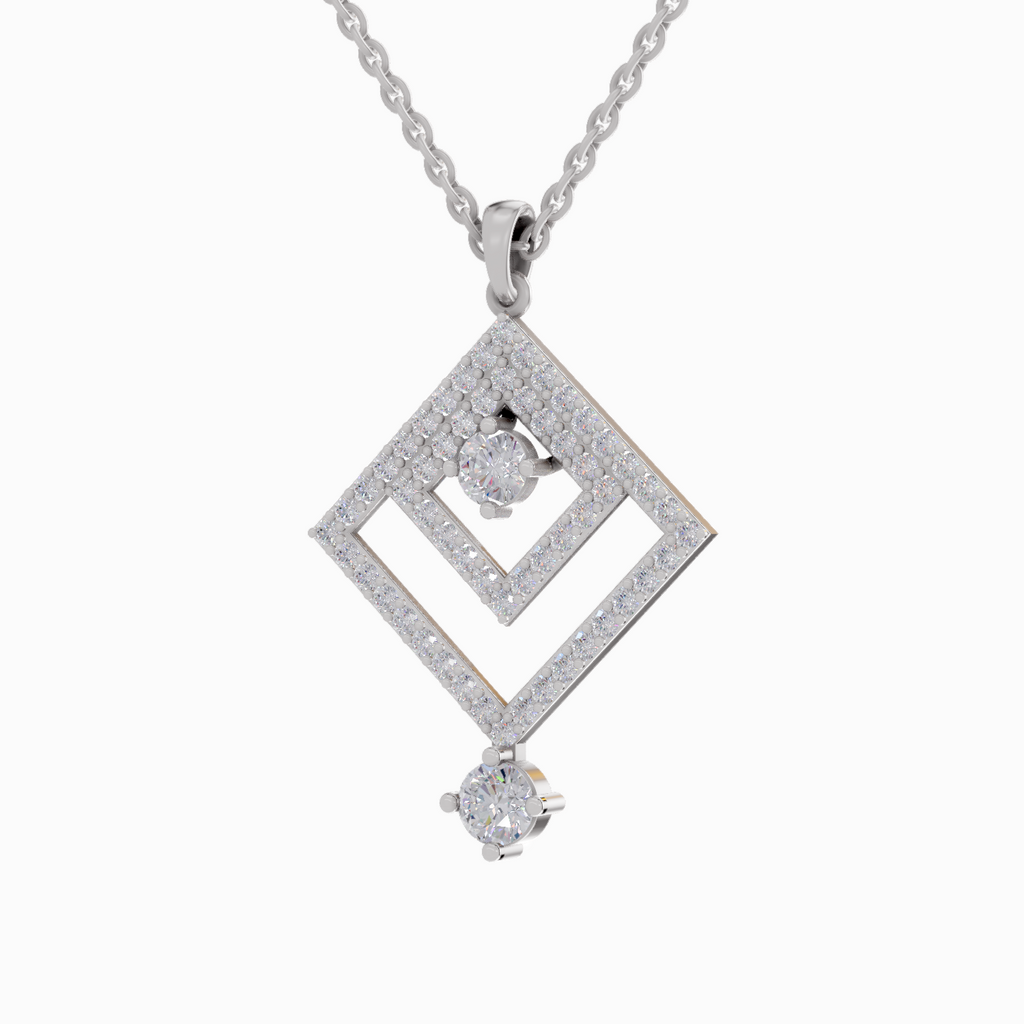 1.64 Carat 14K - White Gold
