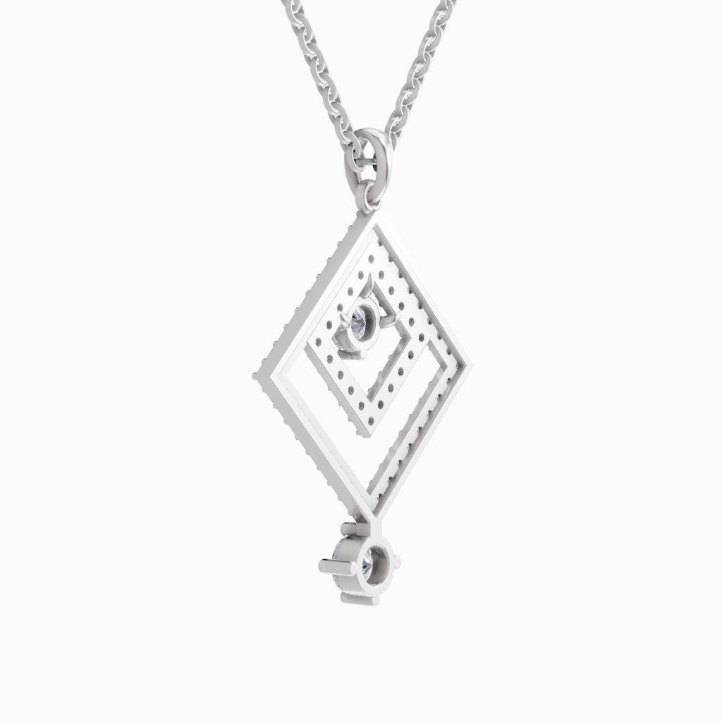 1.64 Carat 14K - White Gold