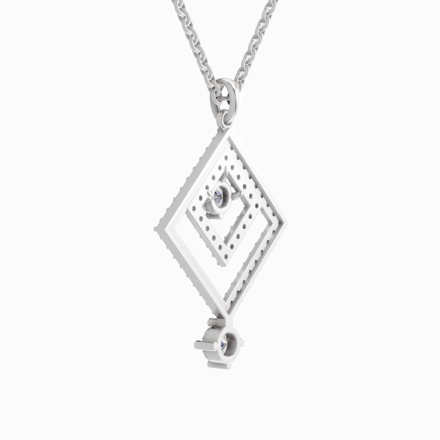 1.64 Carat 14K - White Gold