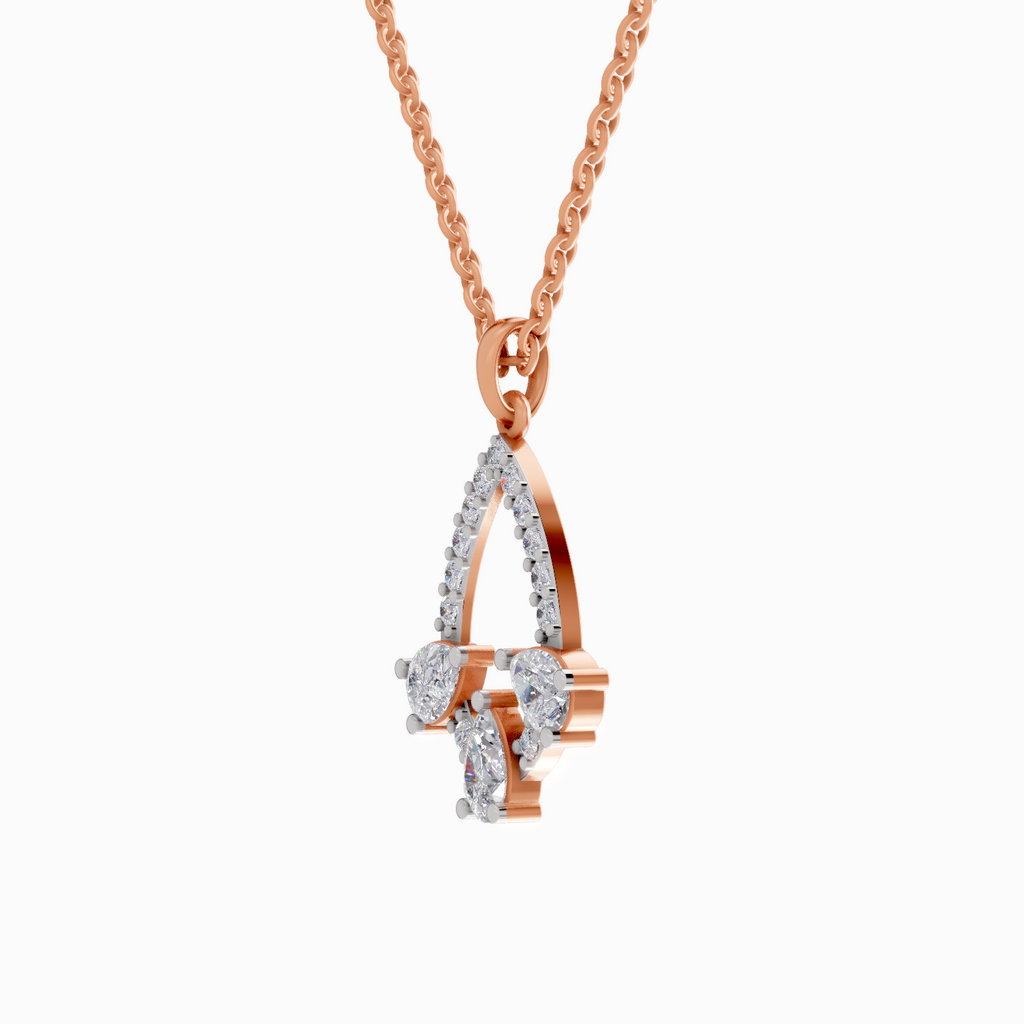 1.47 Carat Pear Shaped 14K - Rose Gold