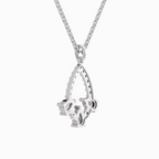 1.47 Carat Pear Shaped 14K - White Gold