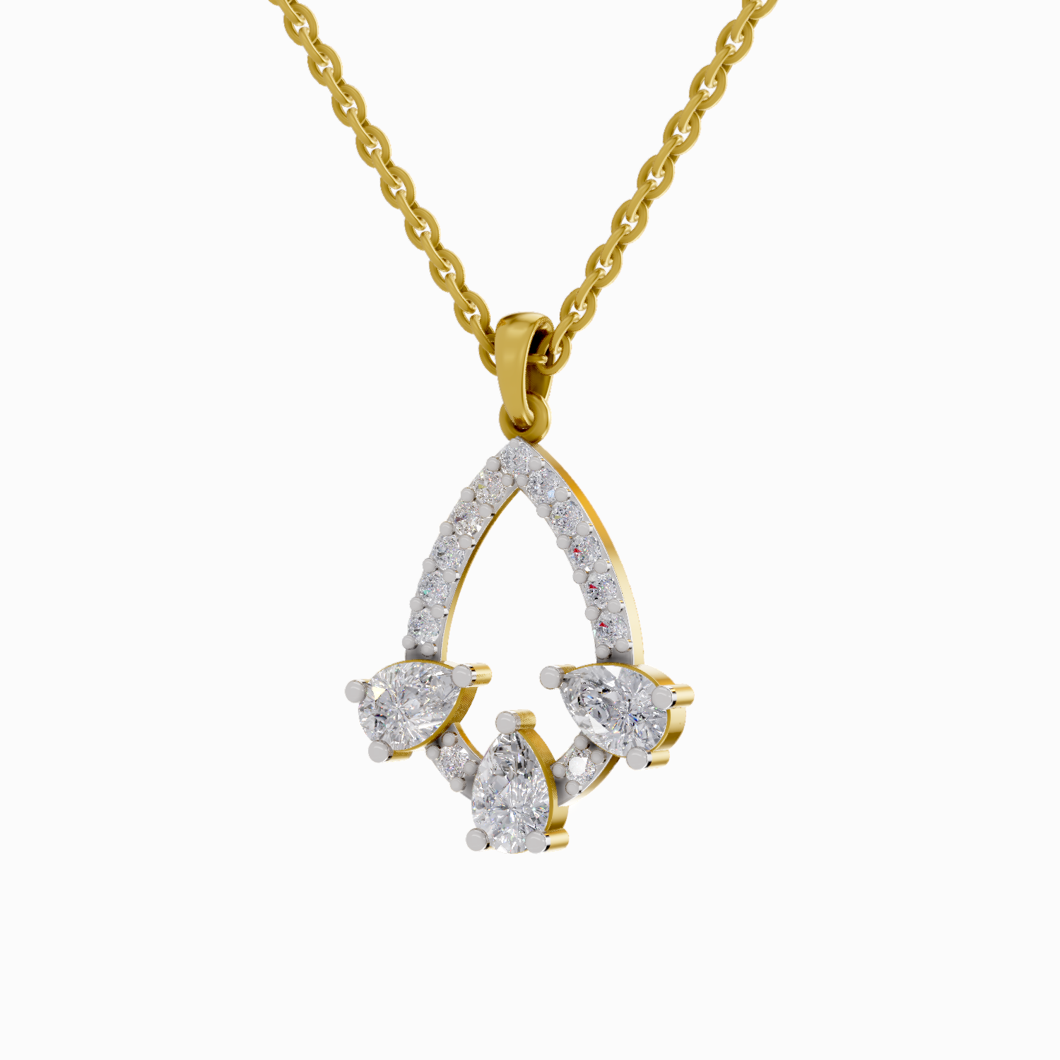 1.47 Carat Pear Shaped 14K