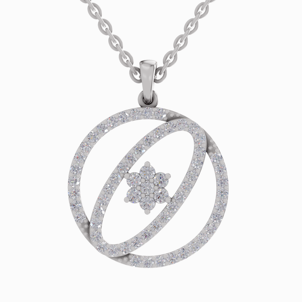 0.99 Carat 14K - White Gold