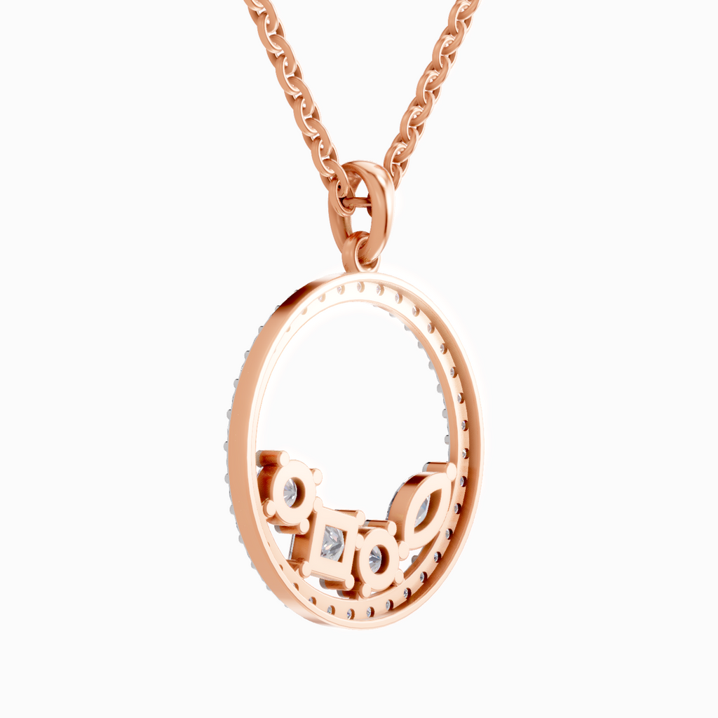 1.2 Carat Marquise Shaped 14K - Rose Gold