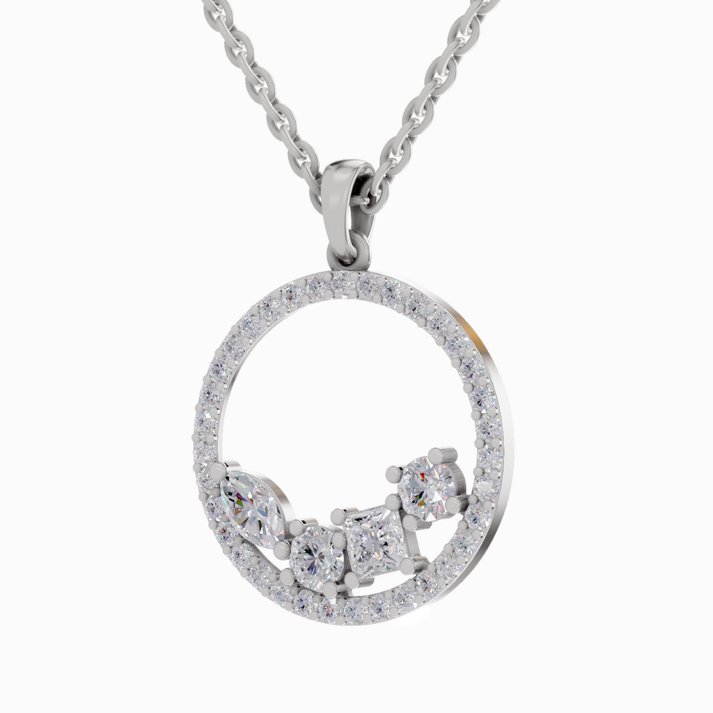 1.2 Carat Marquise Shaped 14K - White Gold