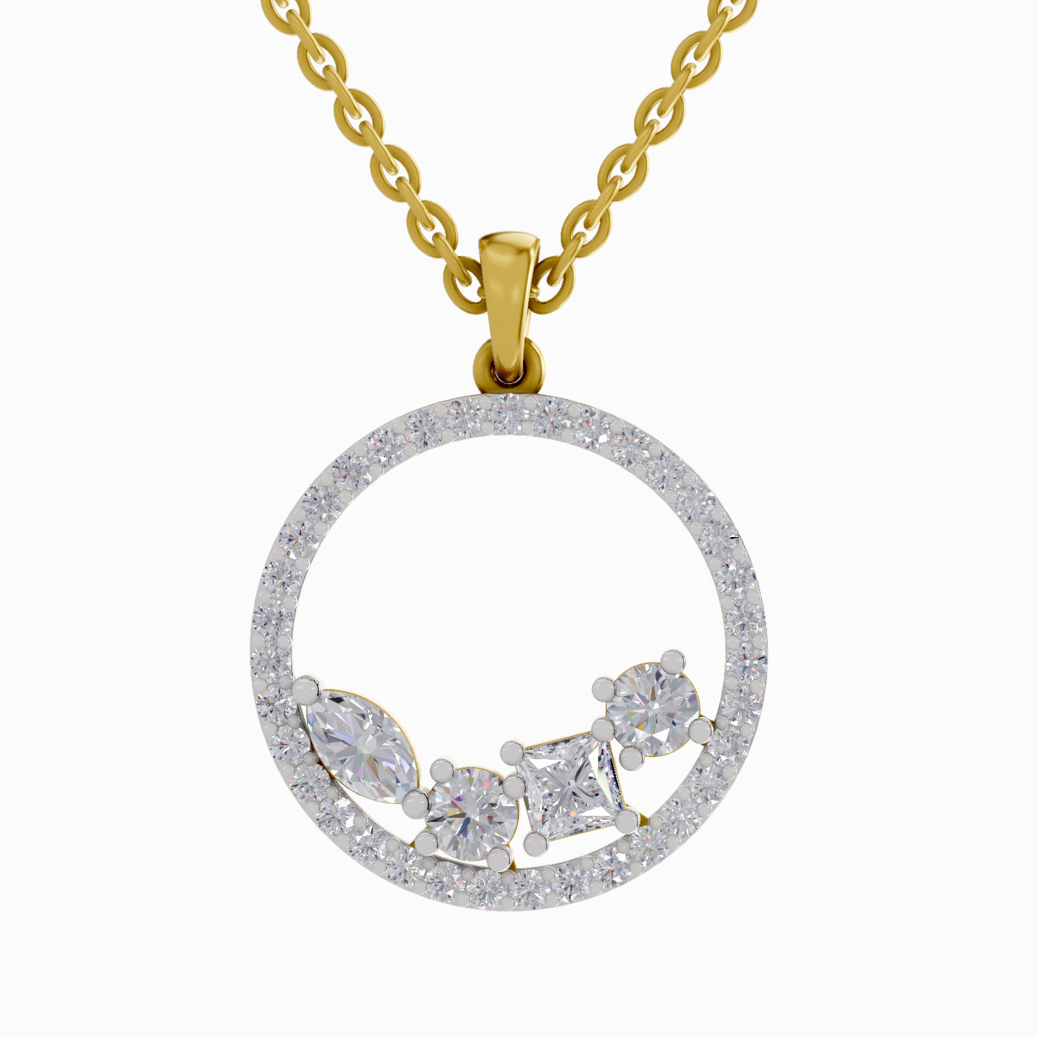 1.2 Carat Marquise Shaped 14K