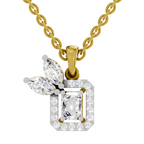 0.96 Carat Eternal Grace Pendant Necklace 14K