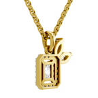 0.96 Carat Eternal Grace Pendant Necklace 14K