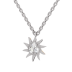 0.18 Carat 14K Gold Round Pendant