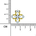Captivating Floral Diamond Pendant