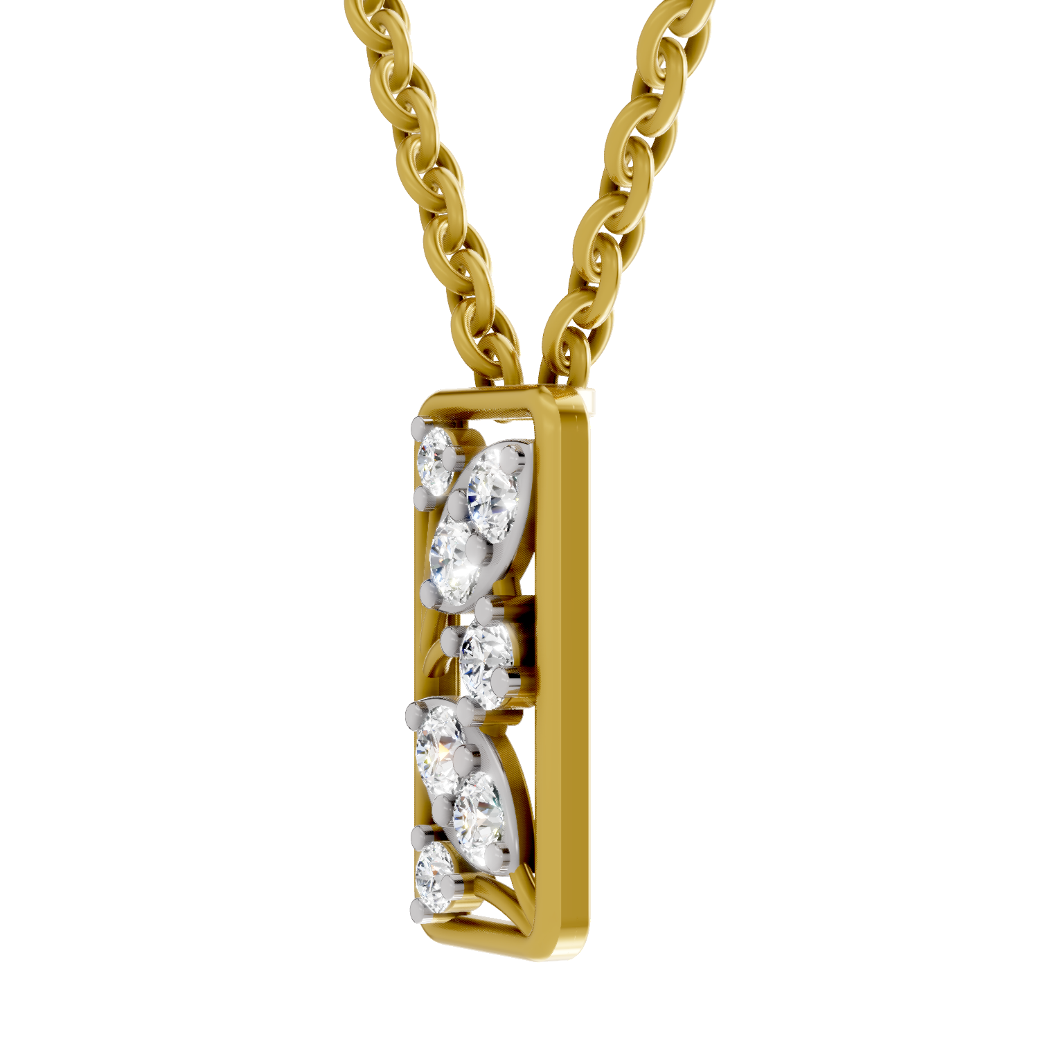 0.26 Carat Everleaf Pendant 14K