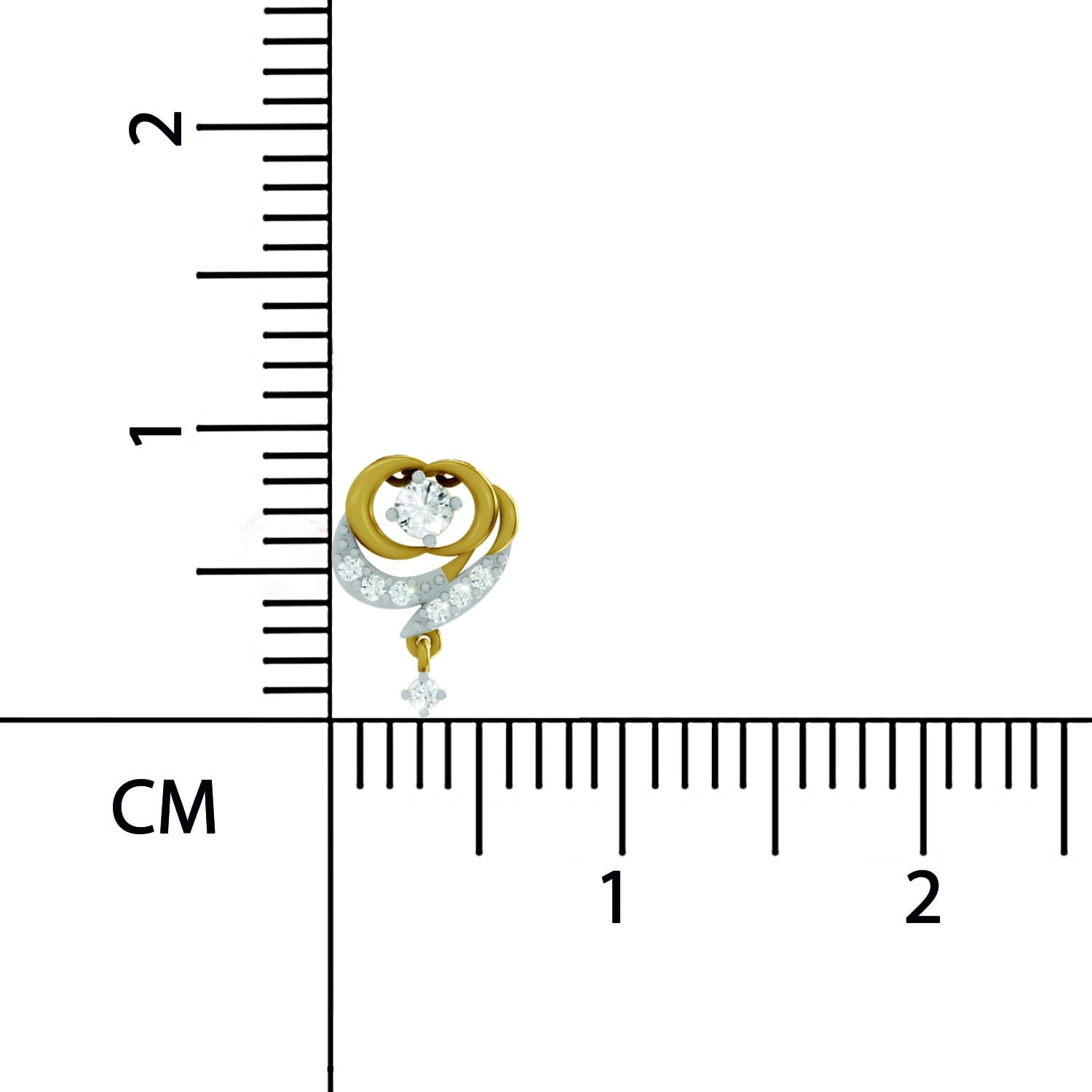 Refined Infinity Diamond Pendant