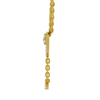 0.19 Carat Infinity Drop Pendant 14K