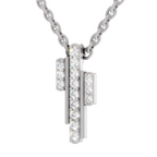 0.23 Carat Skyline Pendant 14K - White Gold