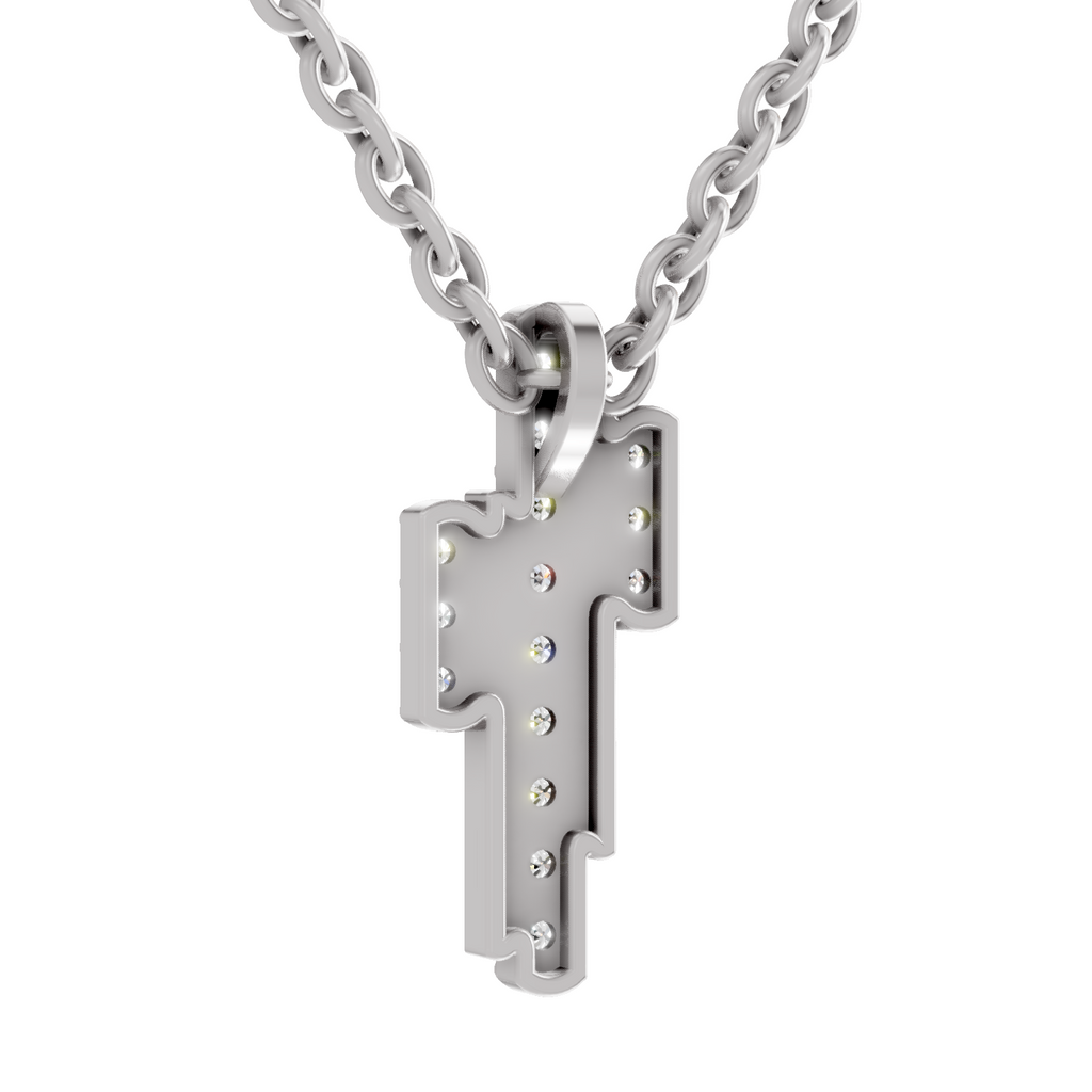 0.23 Carat Skyline Pendant 14K - White Gold