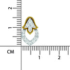 Celestial Teardrop Diamond Pendant