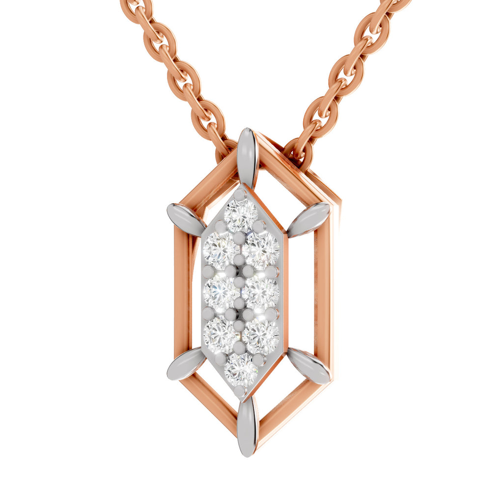 0.29 Carat Pendant 14K - Rose Gold