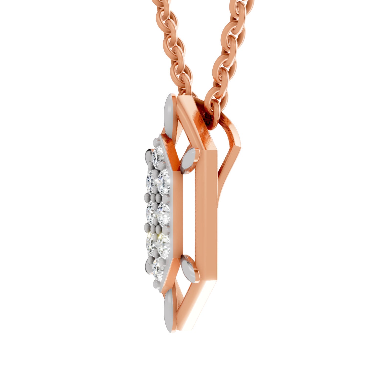 0.29 Carat Pendant 14K - Rose Gold
