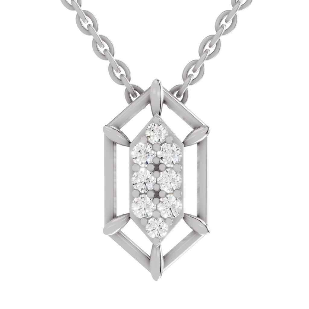 0.29 Carat Pendant 14K - White Gold
