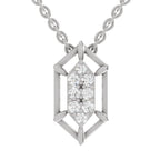 0.29 Carat Pendant 14K - White Gold