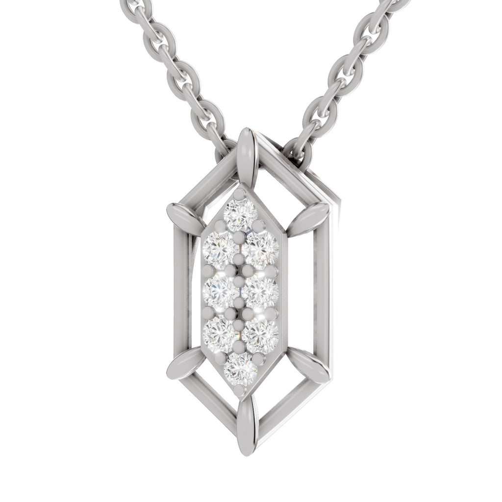 0.29 Carat Pendant 14K - White Gold