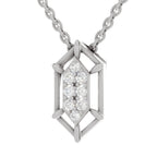 0.29 Carat Pendant 14K - White Gold