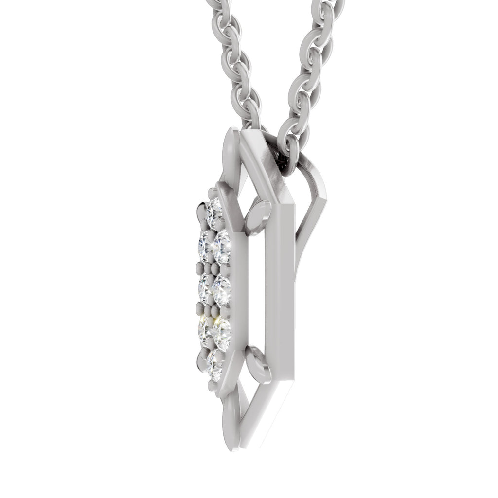 0.29 Carat Pendant 14K - White Gold