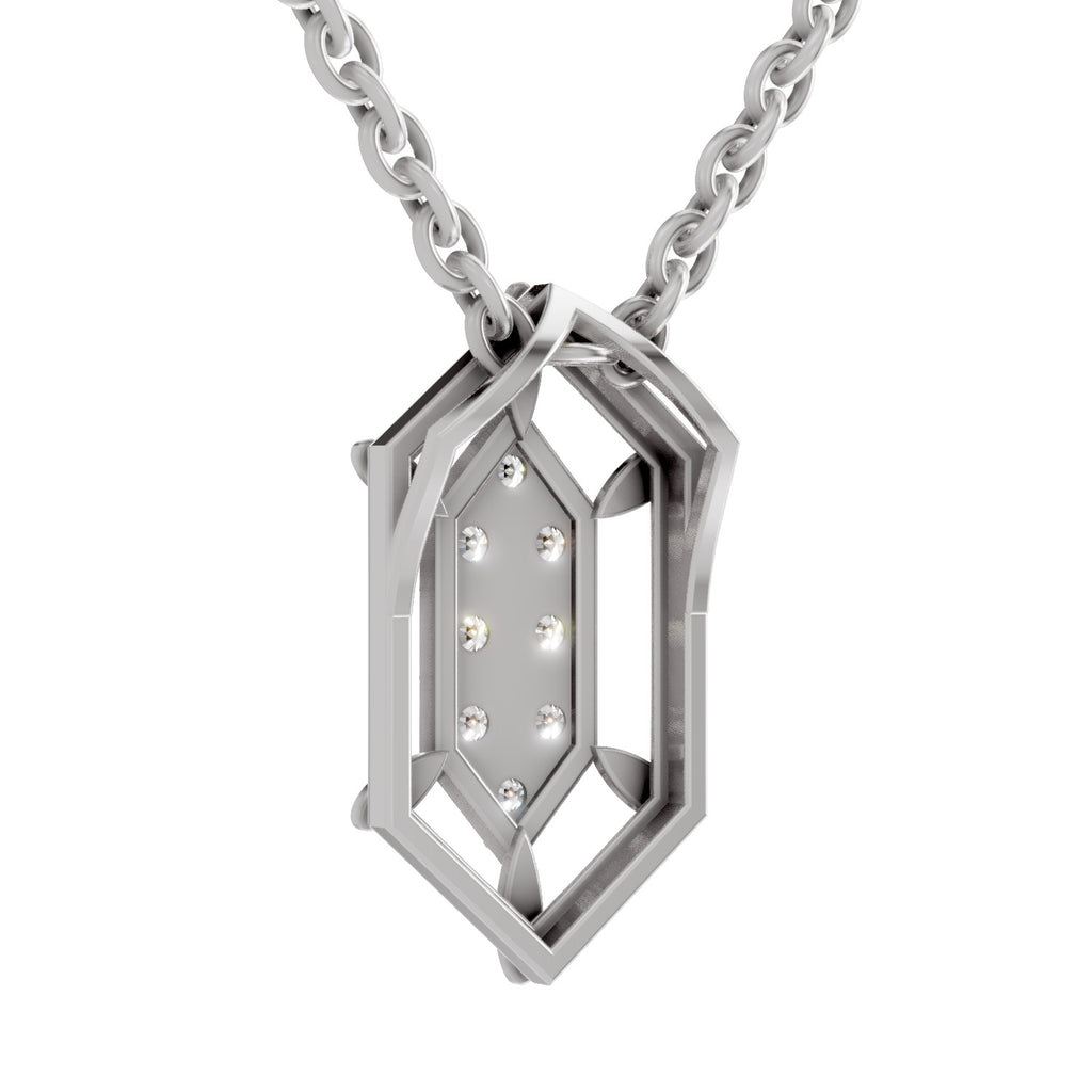 0.29 Carat Pendant 14K - White Gold