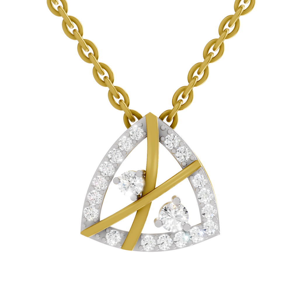 0.29 Carat Trinity Spark Pendant 14K