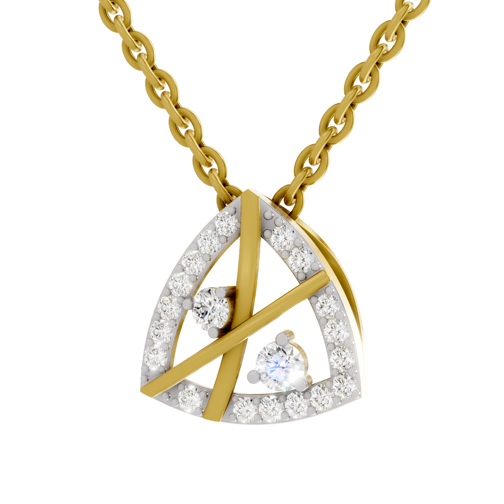 0.29 Carat Trinity Spark Pendant 14K